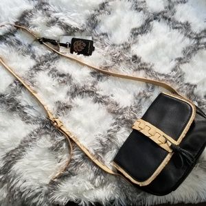 Tommy Bahama Santa Rosa Messenger Black Bag
